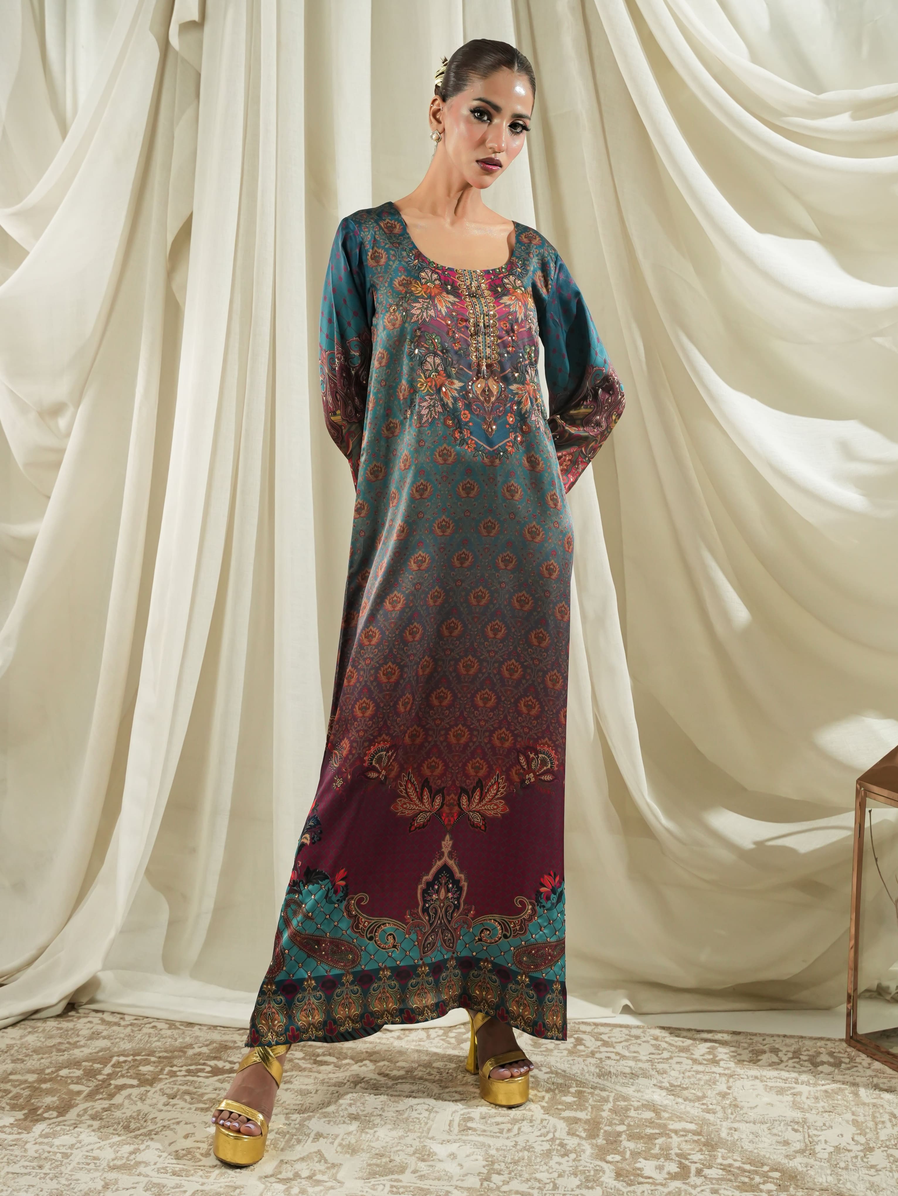 MAHIRA - Long Length Kaftan