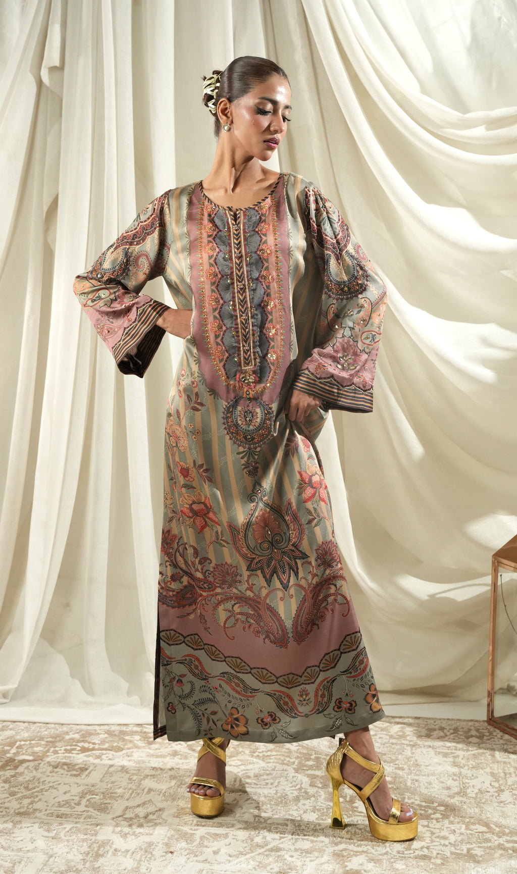 ZARMIN - Long length Kaftan