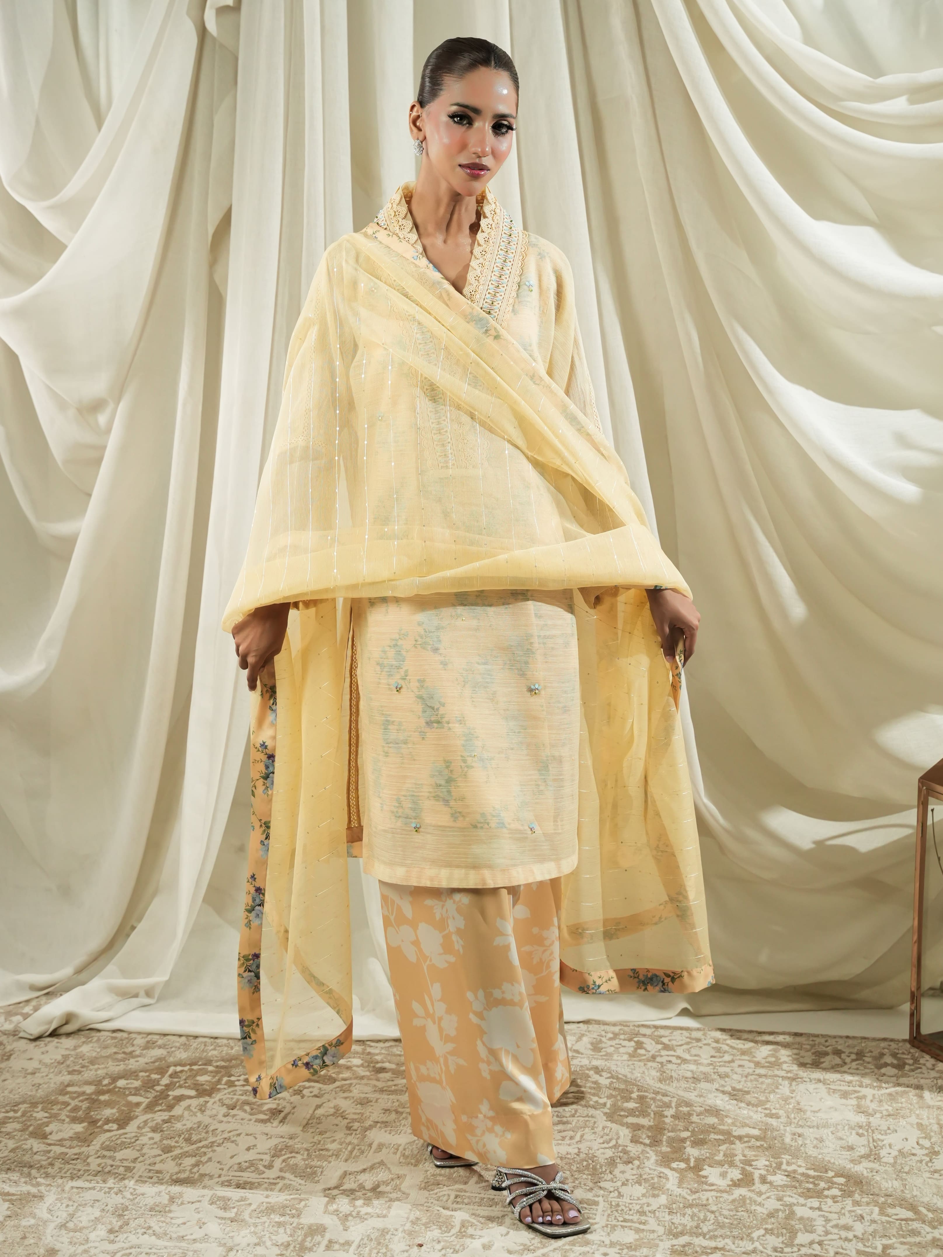 HAYA - Butter Yellow 4 Pcs