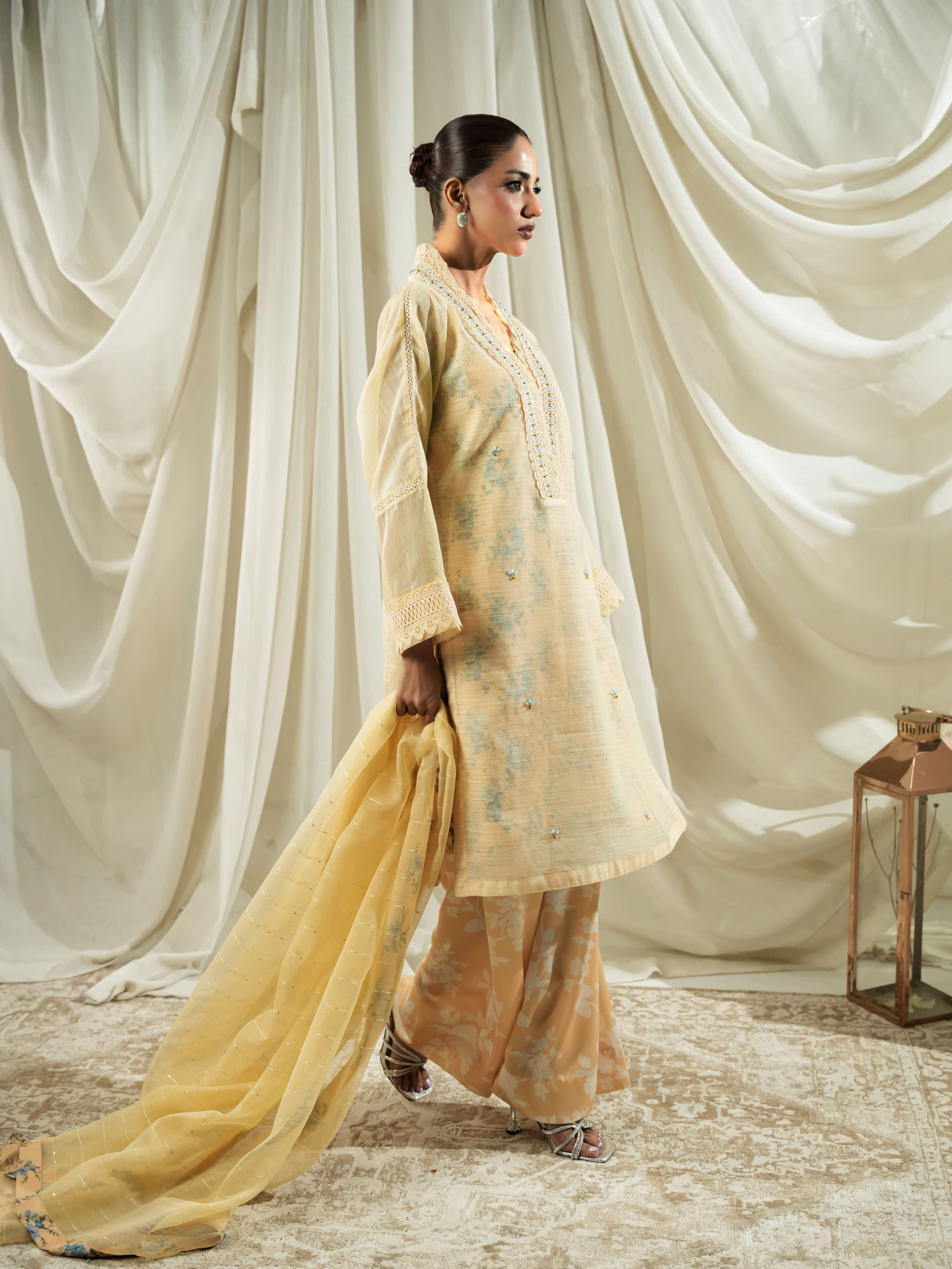 HAYA - Butter Yellow 4 Pcs
