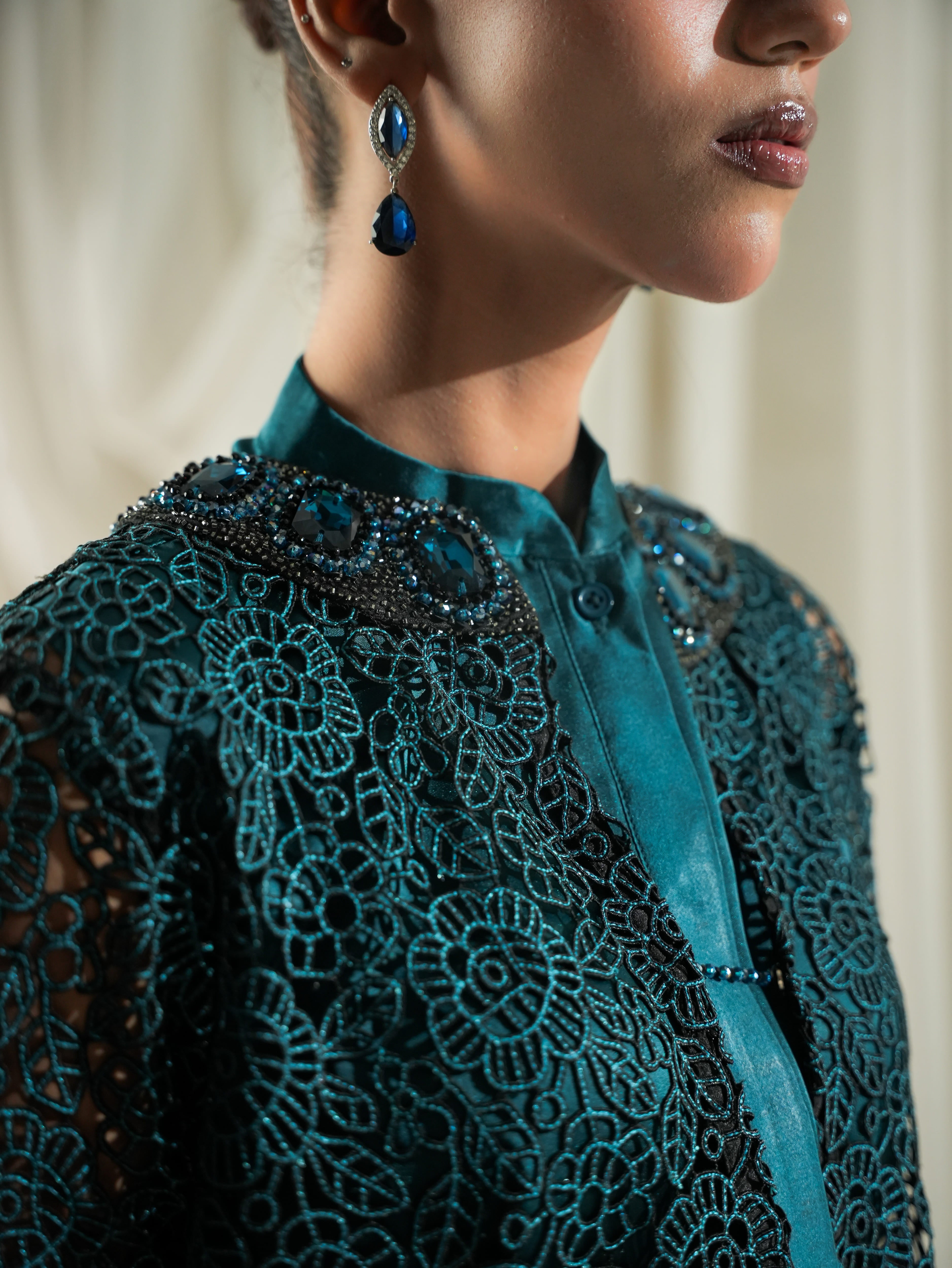 VICTORIA Teal Blue 3Pcs