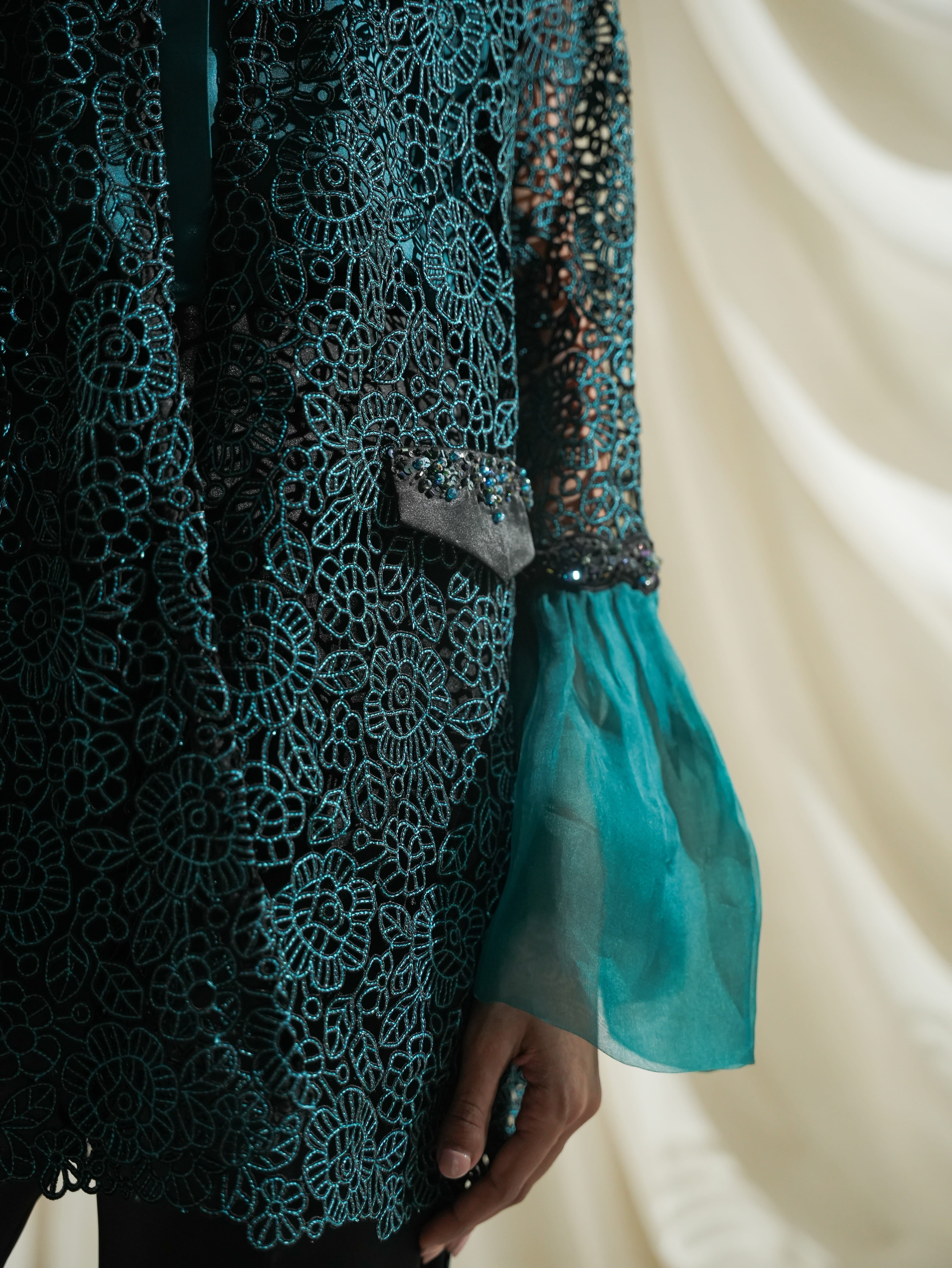 VICTORIA Teal Blue 3Pcs