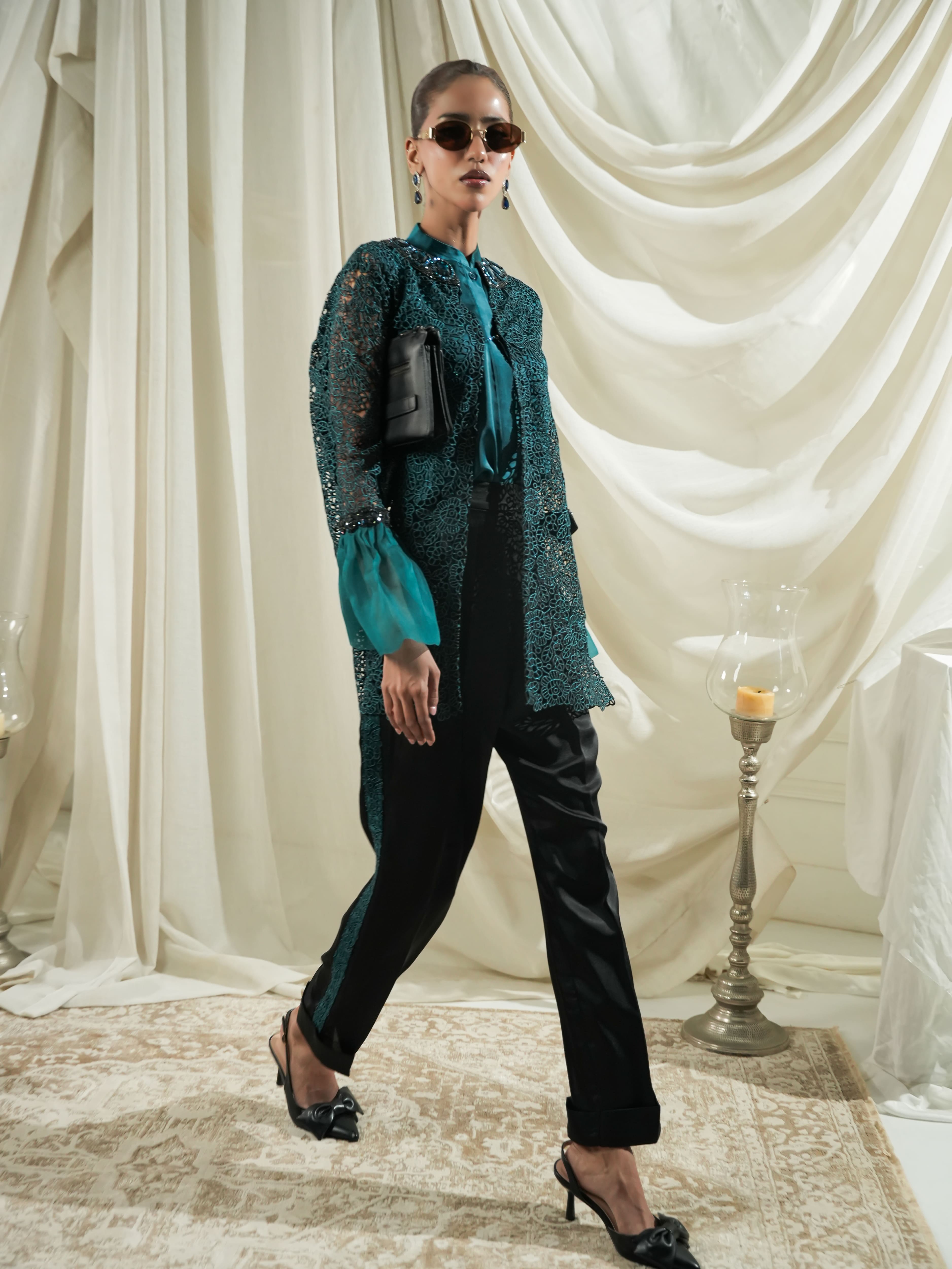 VICTORIA Teal Blue 3Pcs
