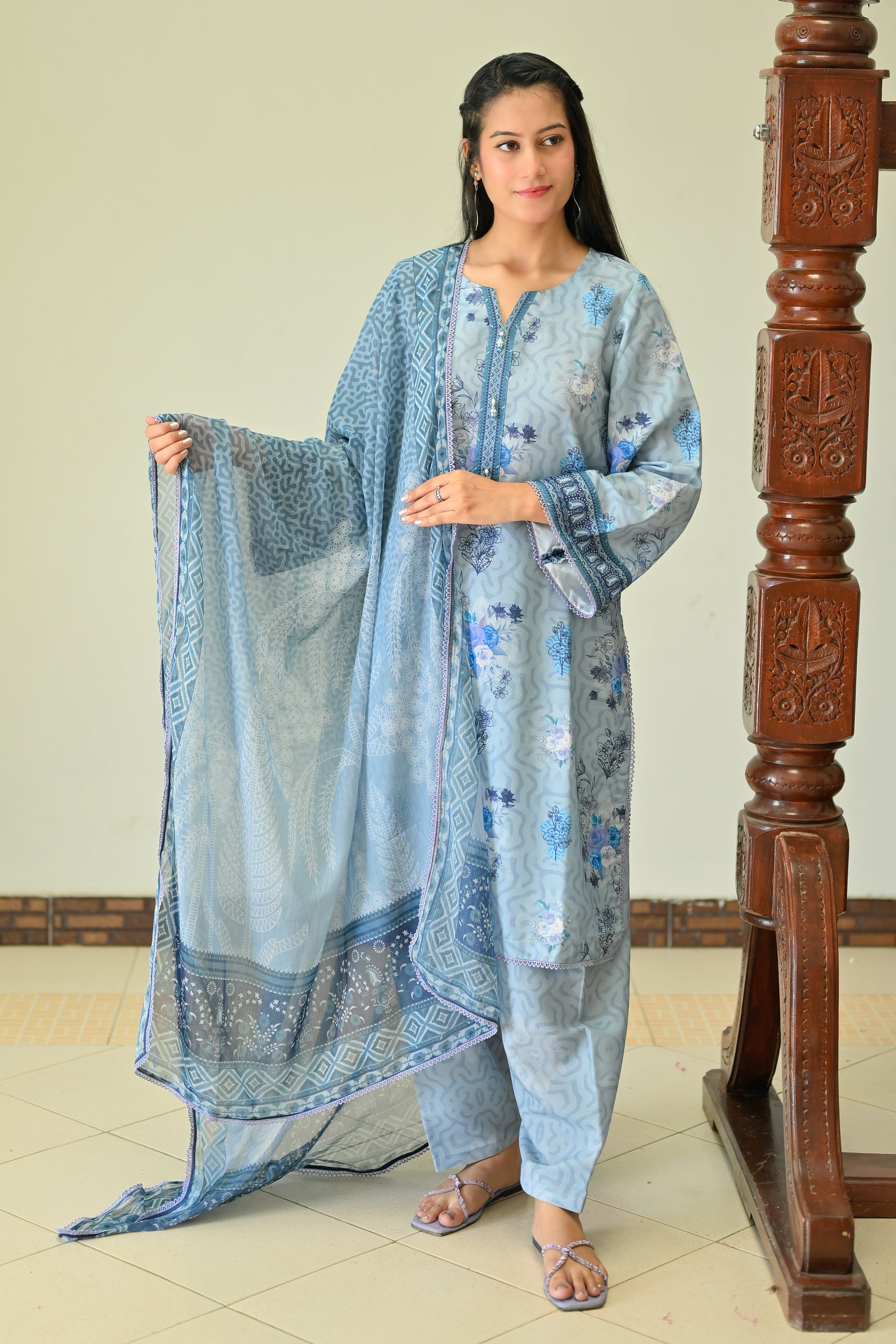 ZARQAA - 3 Piece Stitched