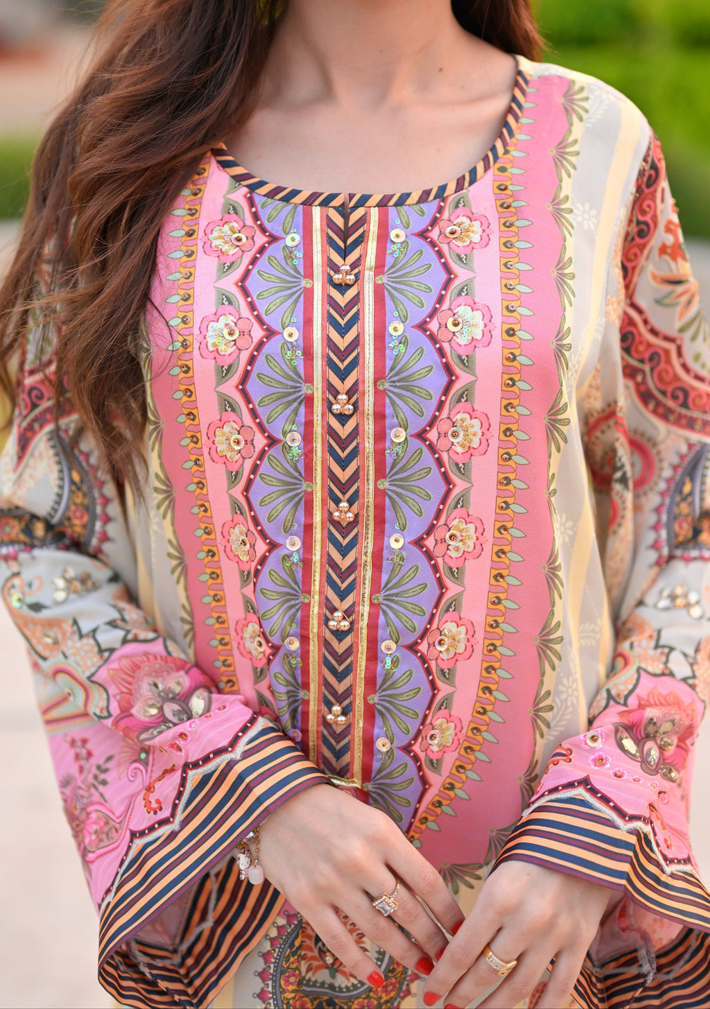 ZARMIN  (2nd Color) - Long Length Kaftan