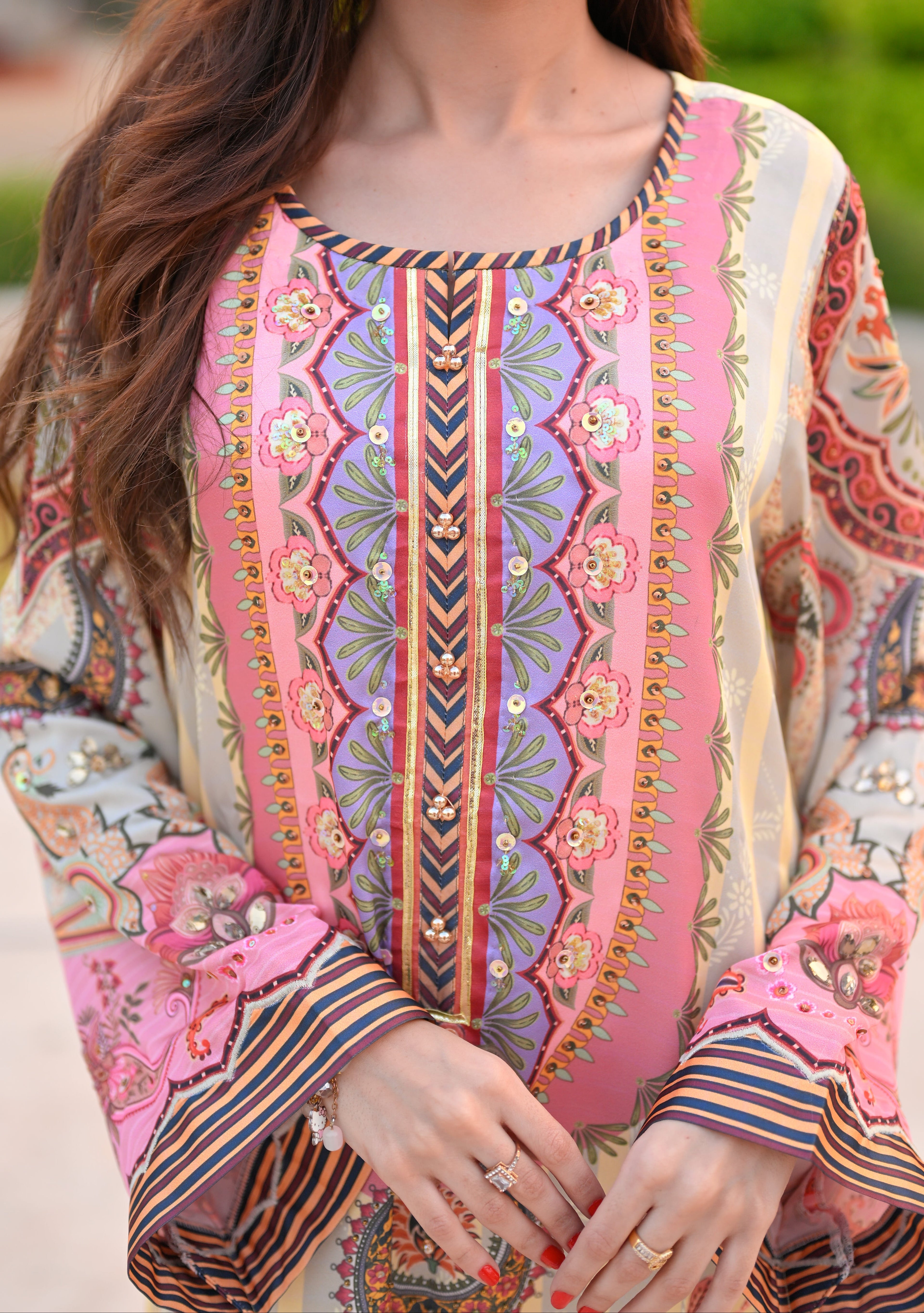 ZARMIN  (2nd Color) - Long Length Kaftan