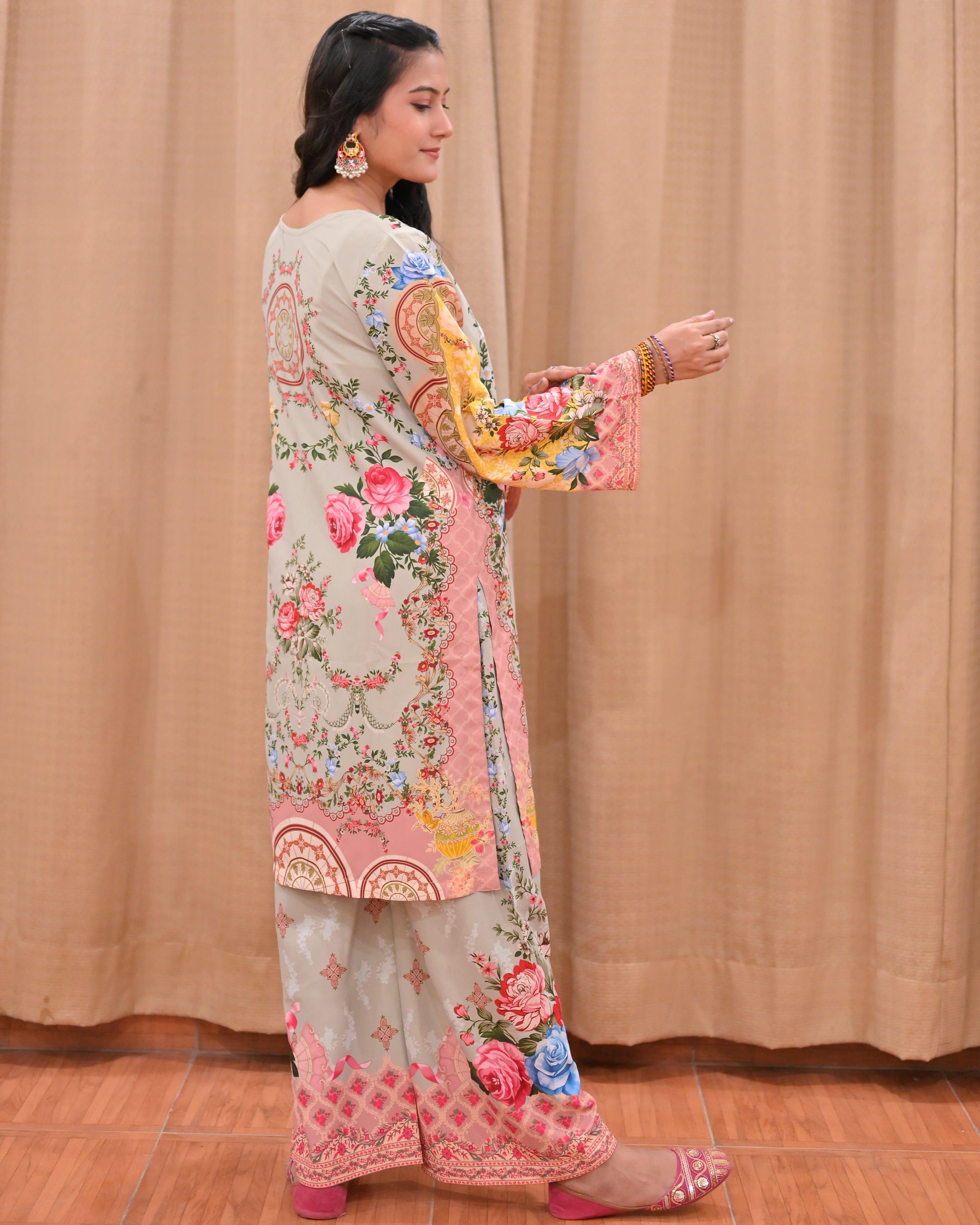 SAKURA - 2 Pcs Co-ord Set